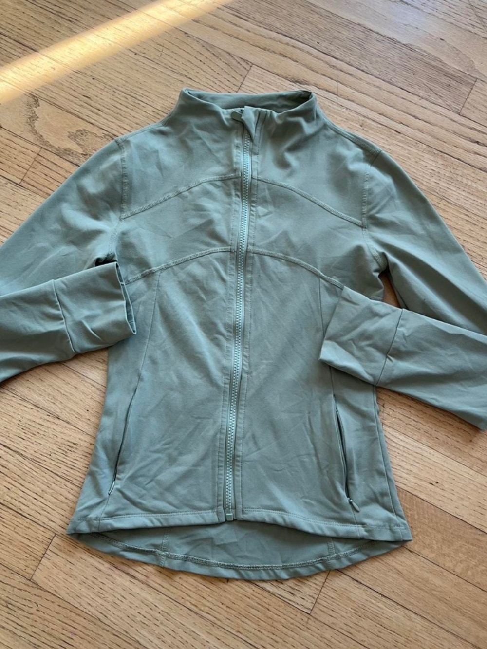 Women's Green and Khaki Jacket